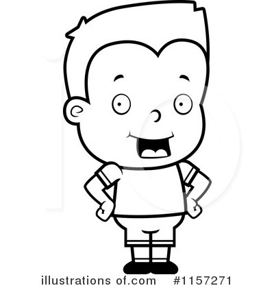 Royalty-Free (RF) Little Boy Clipart Illustration by Cory Thoman - Stock Sample #1157271