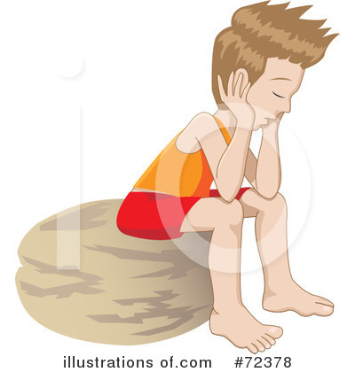 Royalty-Free (RF) Little Boy Clipart Illustration by cidepix - Stock Sample #72378