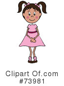 Little Girl Clipart #73981 by Pams Clipart