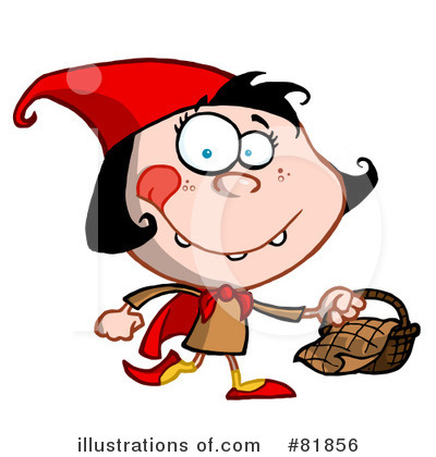 Little Red Riding Hood Clipart #81856 by Hit Toon
