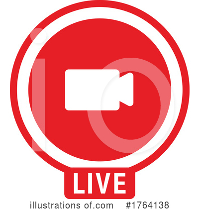 Royalty-Free (RF) Live Stream Clipart Illustration by Vector Tradition SM - Stock Sample #1764138