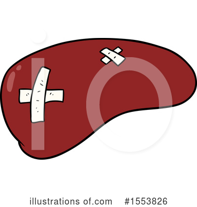 Liver Clipart #1553826 by lineartestpilot