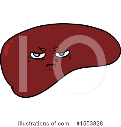 Royalty-Free (RF) Liver Clipart Illustration by lineartestpilot - Stock Sample #1553828