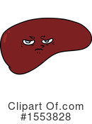 Liver Clipart #1553828 by lineartestpilot