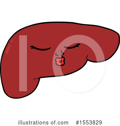 Liver Clipart #1553829 by lineartestpilot