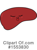 Liver Clipart #1553830 by lineartestpilot