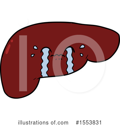 Liver Clipart #1553831 by lineartestpilot