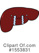Liver Clipart #1553831 by lineartestpilot