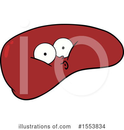 Liver Clipart #1553834 by lineartestpilot
