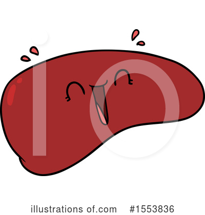 Royalty-Free (RF) Liver Clipart Illustration by lineartestpilot - Stock Sample #1553836