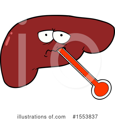 Royalty-Free (RF) Liver Clipart Illustration by lineartestpilot - Stock Sample #1553837