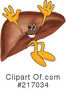 Liver Mascot Clipart #217034 by Mascot Junction