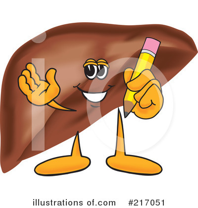 Liver Mascot Clipart #217051 by Mascot Junction