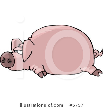 Pig Clipart #5737 by djart