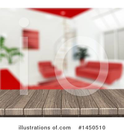 Royalty-Free (RF) Living Room Clipart Illustration by KJ Pargeter - Stock Sample #1450510
