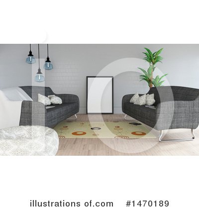 Royalty-Free (RF) Living Room Clipart Illustration by KJ Pargeter - Stock Sample #1470189