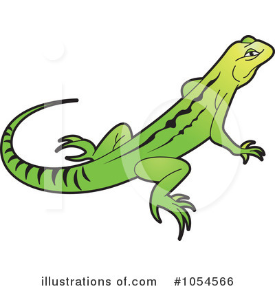 Royalty-Free (RF) Lizard Clipart Illustration by Lal Perera - Stock Sample #1054566