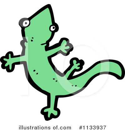 Gecko Clipart #1133937 by lineartestpilot