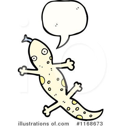 Royalty-Free (RF) Lizard Clipart Illustration by lineartestpilot - Stock Sample #1168673