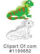 Lizard Clipart #1199652 by Alex Bannykh