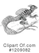 Lizard Clipart #1209082 by Prawny Vintage