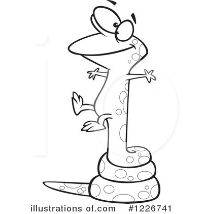Lizard Clipart #1226741 by toonaday