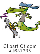 Lizard Clipart #1637385 by toonaday
