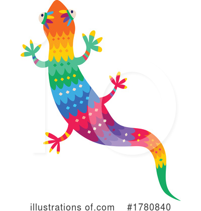 Royalty-Free (RF) Lizard Clipart Illustration by Vector Tradition SM - Stock Sample #1780840