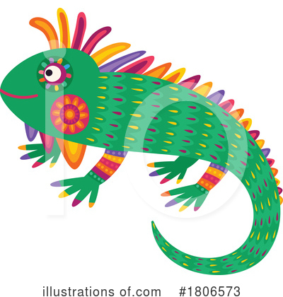 Lizards Clipart #1806573 by Vector Tradition SM