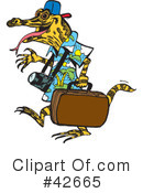 Lizard Clipart #42665 by Dennis Holmes Designs