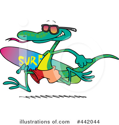 Lizard Clipart #442044 by toonaday