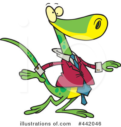 Lizard Clipart #442046 by toonaday