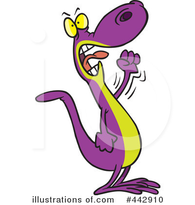 Lizard Clipart #442910 by toonaday