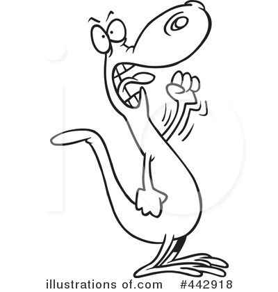 Lizard Clipart #442918 by toonaday