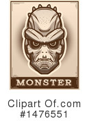 Lizard Man Clipart #1476551 by Cory Thoman
