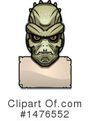 Lizard Man Clipart #1476552 by Cory Thoman
