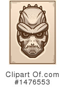 Lizard Man Clipart #1476553 by Cory Thoman