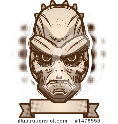 Royalty-Free (RF) Lizard Man Clipart Illustration by Cory Thoman - Stock Sample #1476555