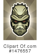 Lizard Man Clipart #1476557 by Cory Thoman