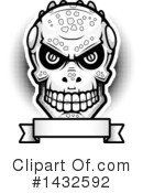 Lizardman Skull Clipart #1432592 by Cory Thoman