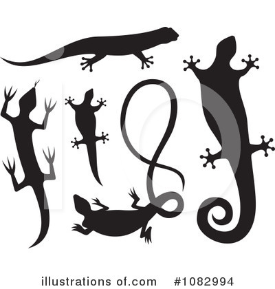 Lizard Clipart #1082994 by Any Vector