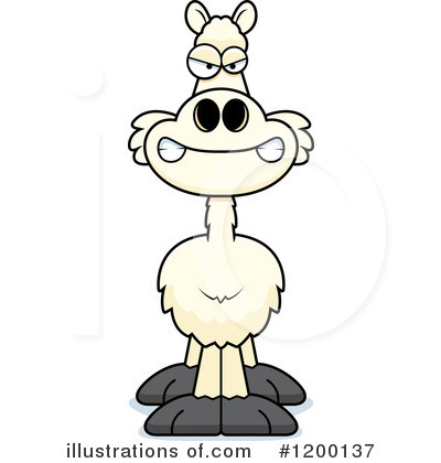 Llama Clipart #1200137 by Cory Thoman