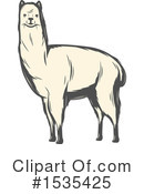 Llama Clipart #1535425 by Vector Tradition SM