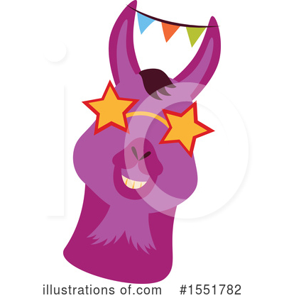 Llama Clipart #1551782 by Cherie Reve