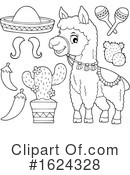 Llama Clipart #1624328 by visekart