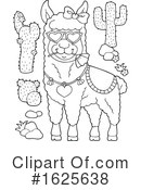 Llama Clipart #1625638 by visekart