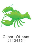 Lobster Clipart #1134351 by Alex Bannykh