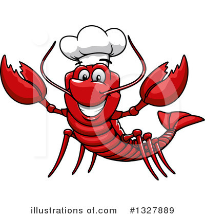 Lobster Clipart #1327889 by Vector Tradition SM