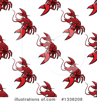 Lobster Clipart #1336208 by Vector Tradition SM