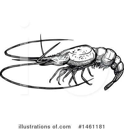 Royalty-Free (RF) Lobster Clipart Illustration by Vector Tradition SM - Stock Sample #1461181